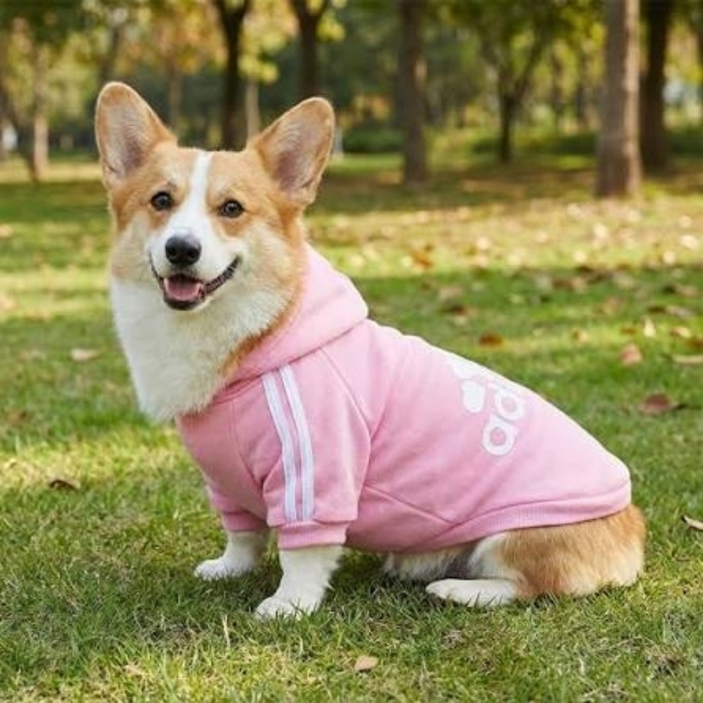 Pink | ADIDOG | Dog 2 Hoodie - Picture 4 of 5